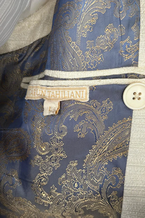 Tarun Tahiliani Ivory Kurta Set - Image 4
