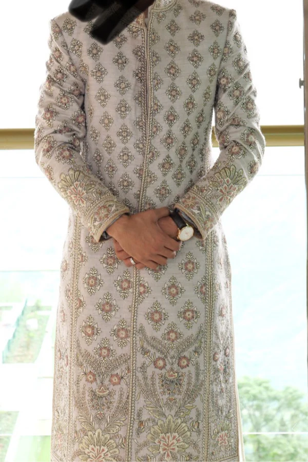 Tarun Tahiliani Ivory Sherwani - Image 2