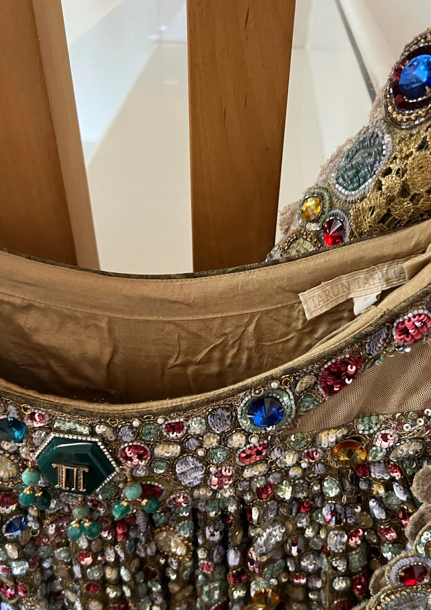Tarun Tahiliani Multicoloured Embellished Lehenga Set - Image 6