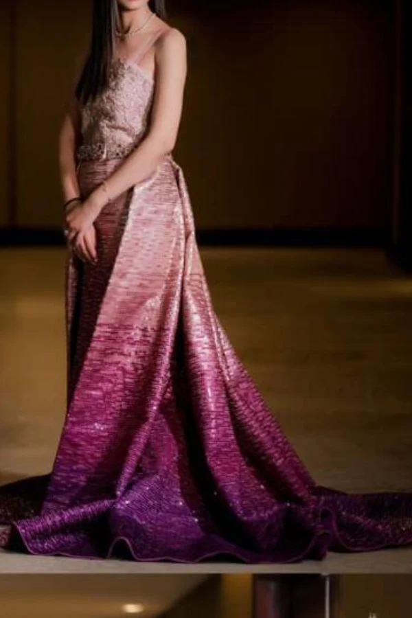 Tarun Tahiliani Ombre Gown - Image 3