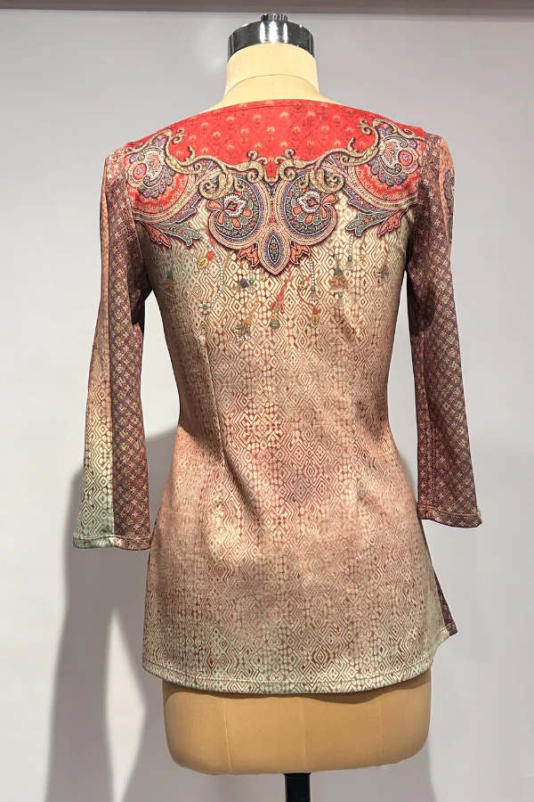 Tarun Tahiliani Printed Top - Image 2