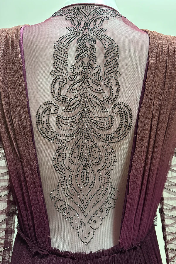 Tarun Tahiliani Purple Gown - Image 3