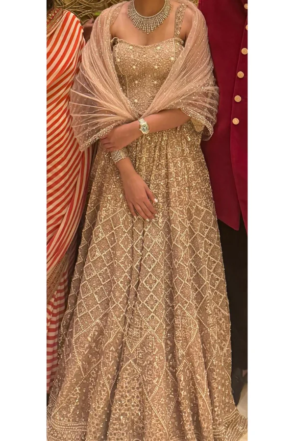 Tarun Tahiliani Sequin Structured Lehenga - Image 2