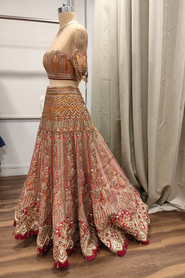 Tarun Tahiliani Swarovski crystal lehenga - Image 2