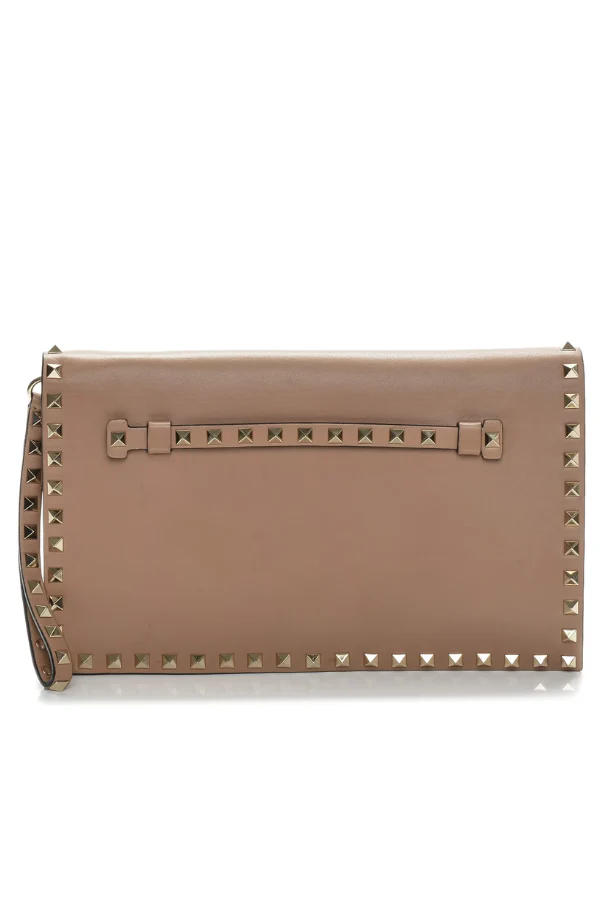 Valentino Garavani Rockstud leather wristlet clutch - Image 3