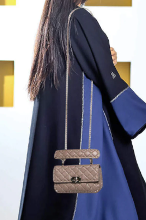 Valentino Old Rose Quilted Leather Small Rockstud Spike Chain Bag - Image 3