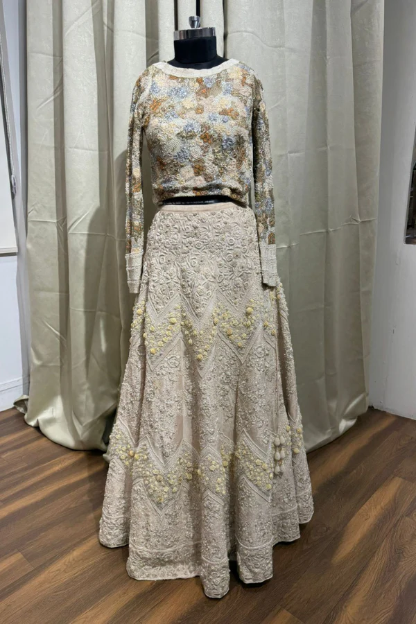 Varun Bahl embroidered Skirt set