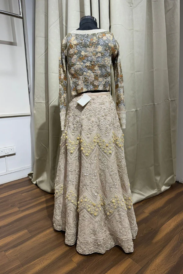 Varun Bahl embroidered Skirt set - Image 2