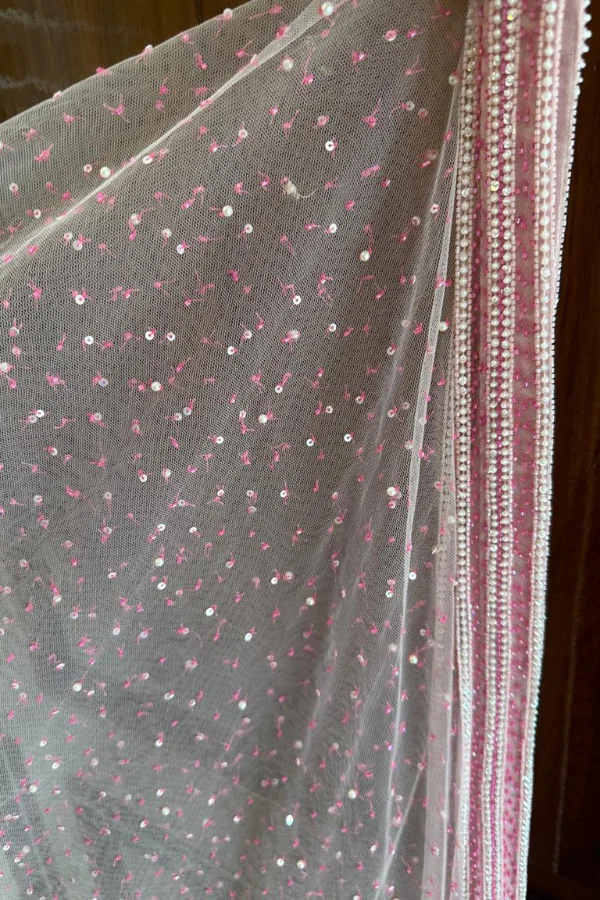 Varun Chakkilam pink embroidered lehenga - Image 5