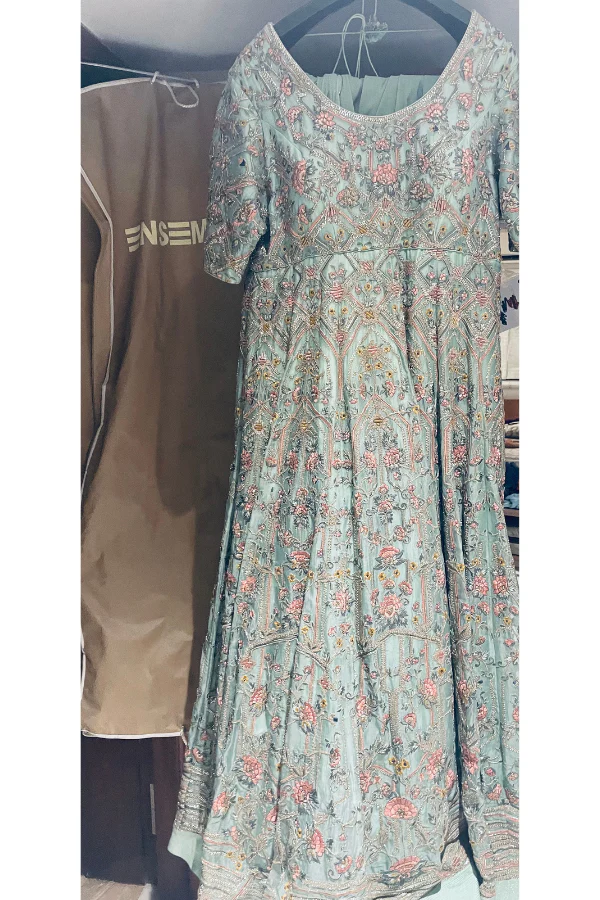 Varun & Nidhika Anarkali dress