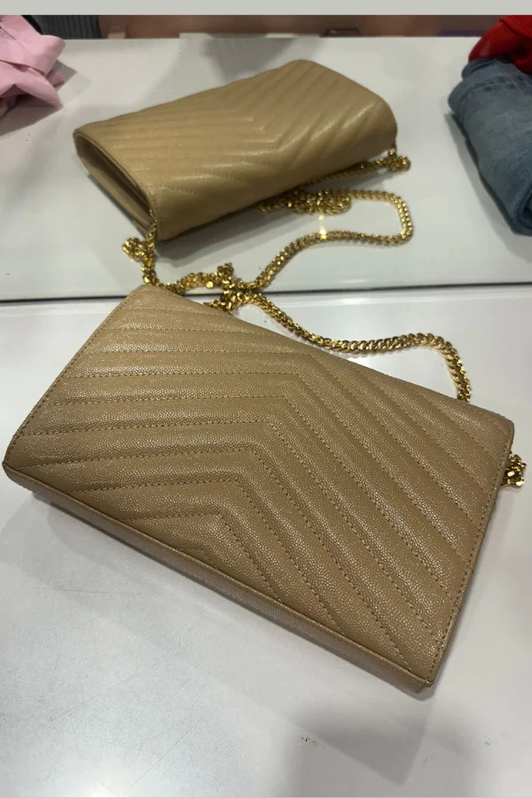 Yves Saint Laurent Cassandre Chain Wallet - Image 5
