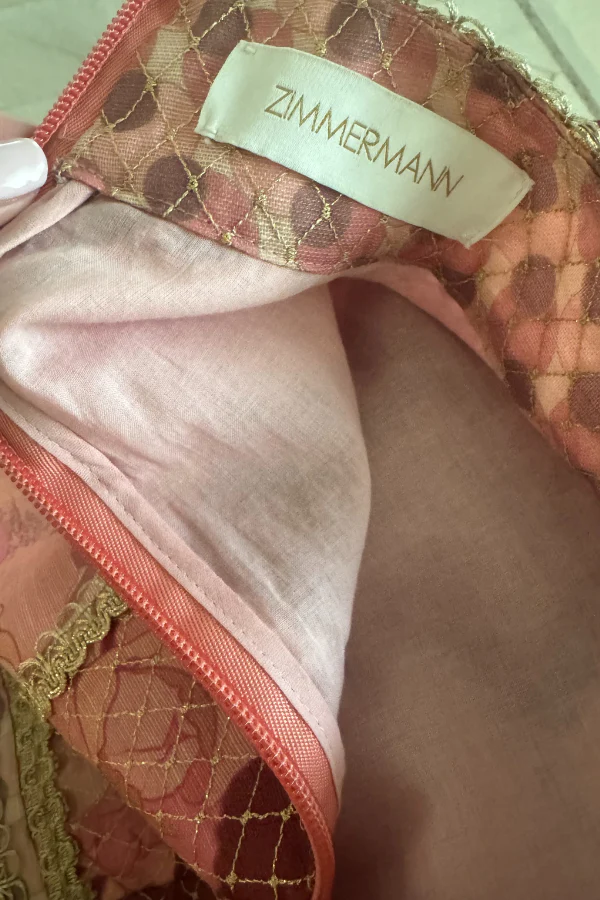 Zimmermann Celestial Lace Panelled Mini Dress - Image 6